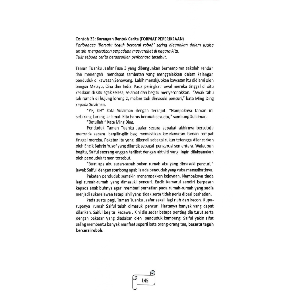 120 Karangan Contoh & Peribahasa Menengah Rendah Sesuai untuk Tingkatan 1 2 dan 3 - ( Crescent News ) - Image 5